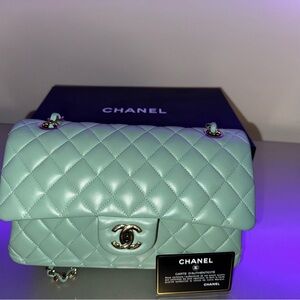 Green/Teal Chanel Classic